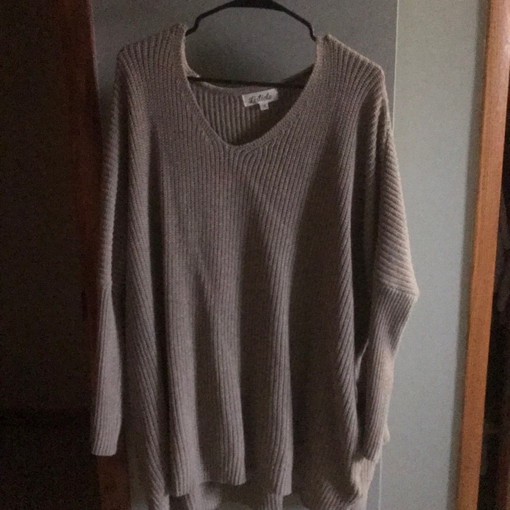 Large oversized sweater